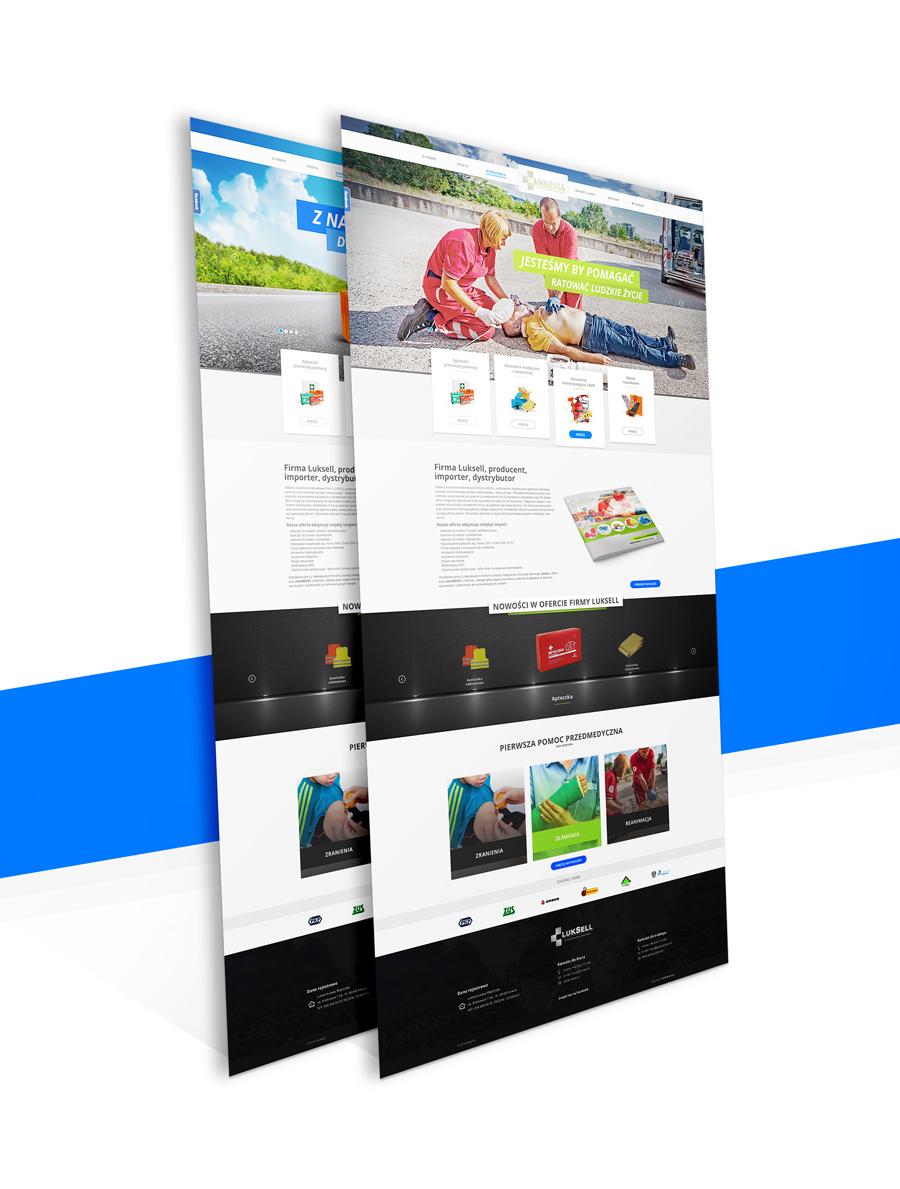 Prezentacja nowej strony internetowej Luksell Prezentacja strony www