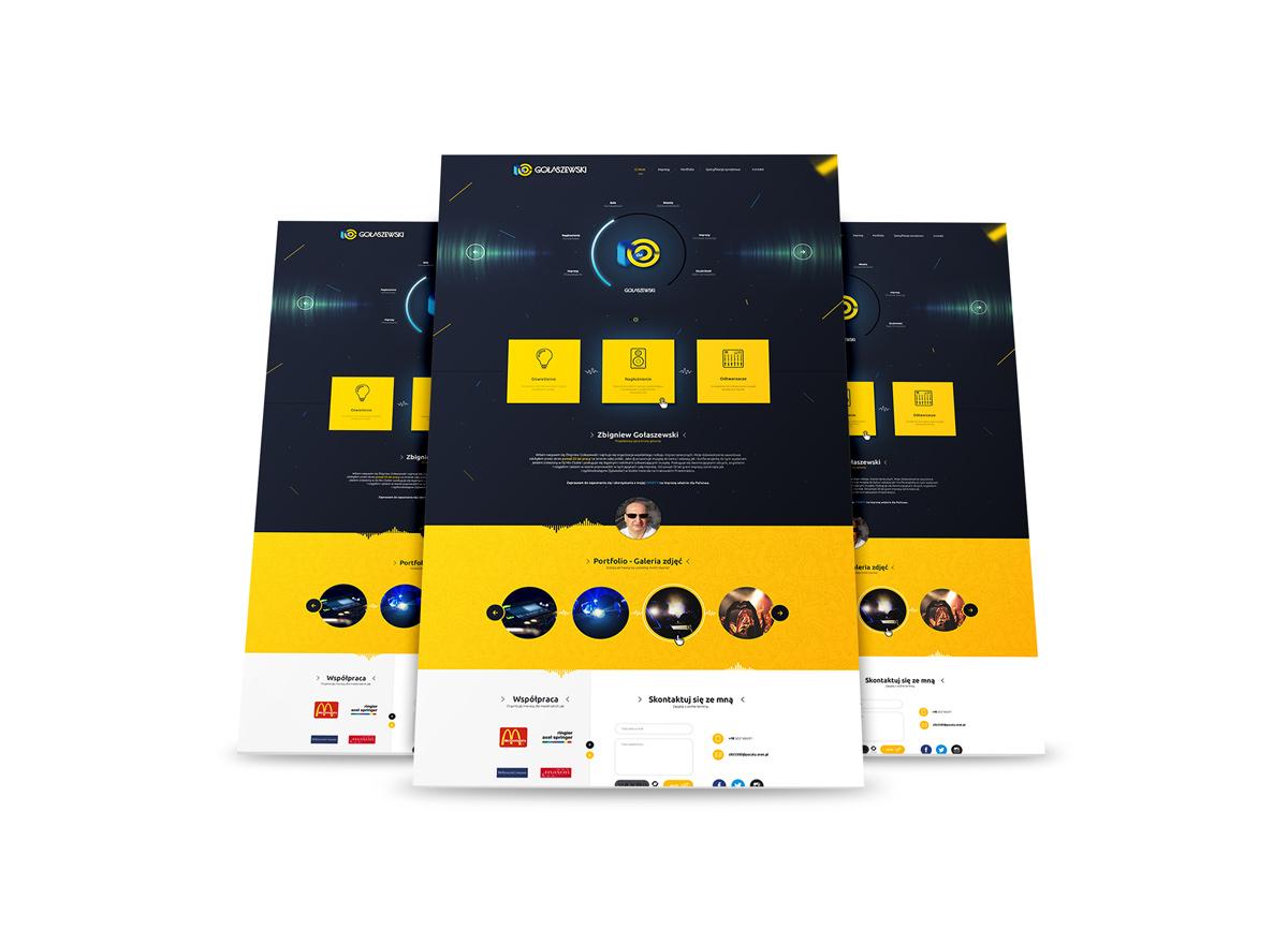 Strona internetowa Dj-a Gołaszewskiego Strona dla Dj-a Gołaszewskiego